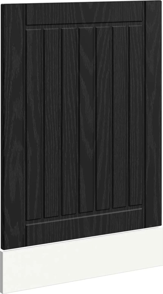 vidaXL Dulap de bucătărie Stejar Negru 45 x 1,5 x 67 cm Lemn compozit