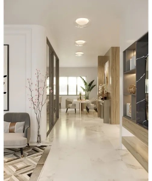 Plafonieră LED MAXLIGHT C0233 DUO LED/10W/230V d. 34 cm alb