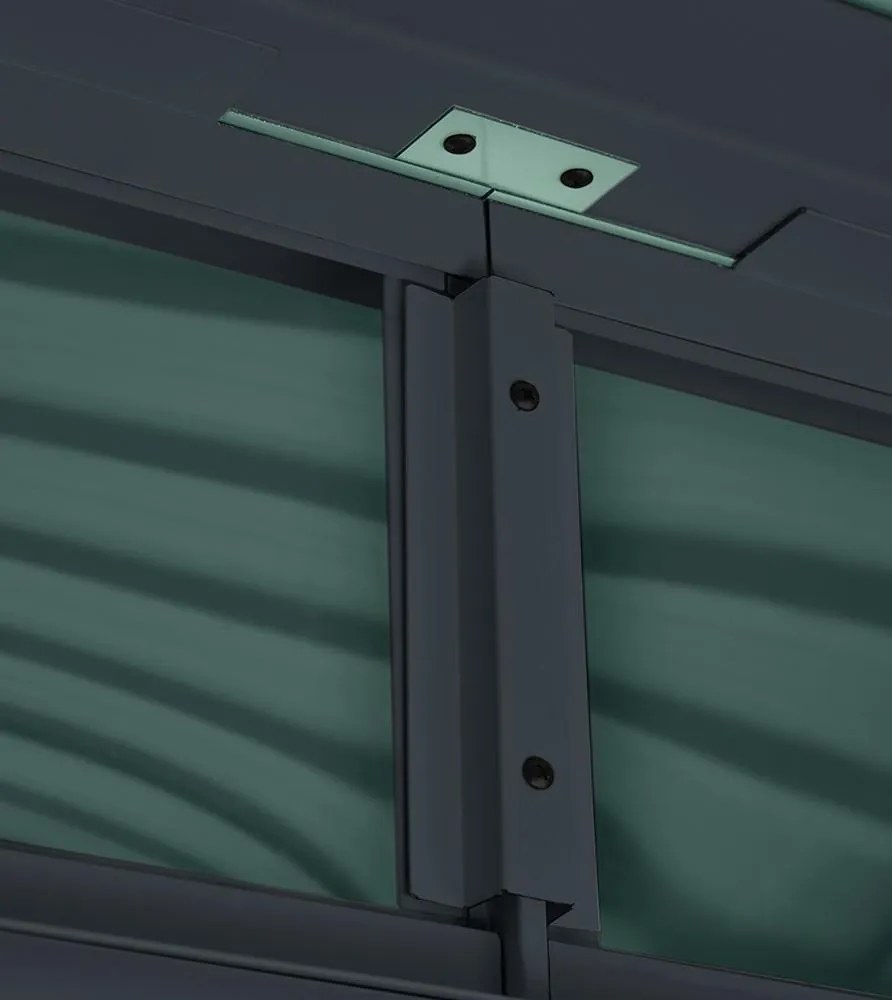 Căsuță de grădină cu luminatoare Avenberg MAGNUS 2.5 x 2.9 m - Premium