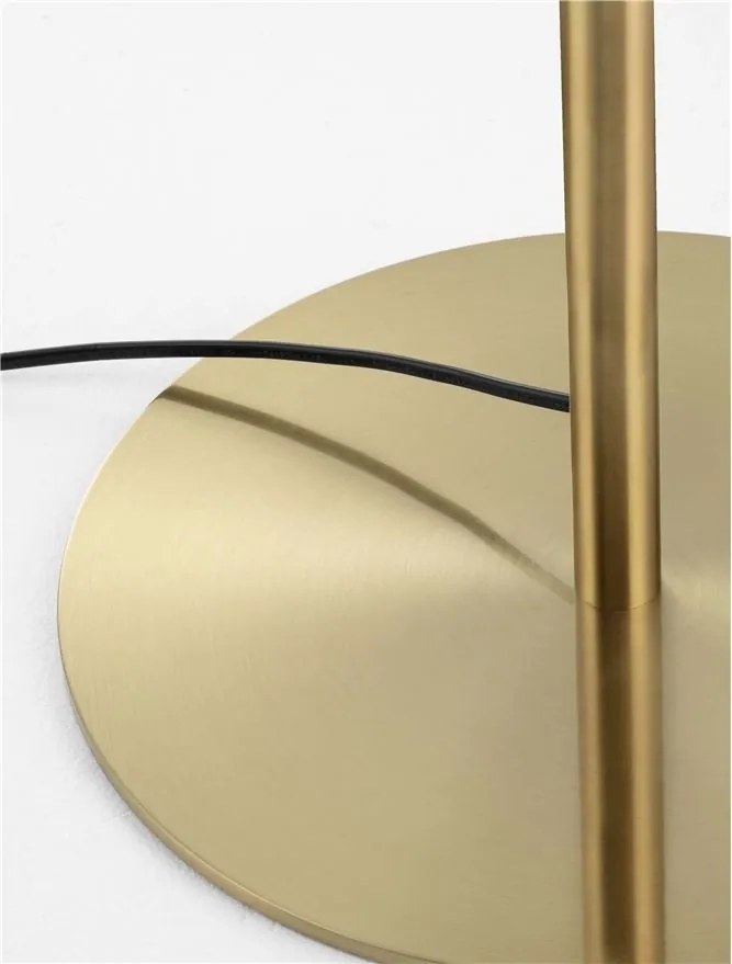 Lampadar/Lampa de podea design modern SIBNIA alama/negru