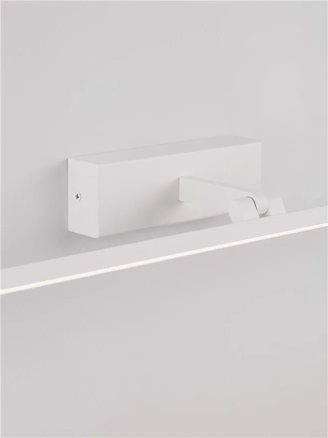 Aplica de perete LED baie IP44 MAREL alba