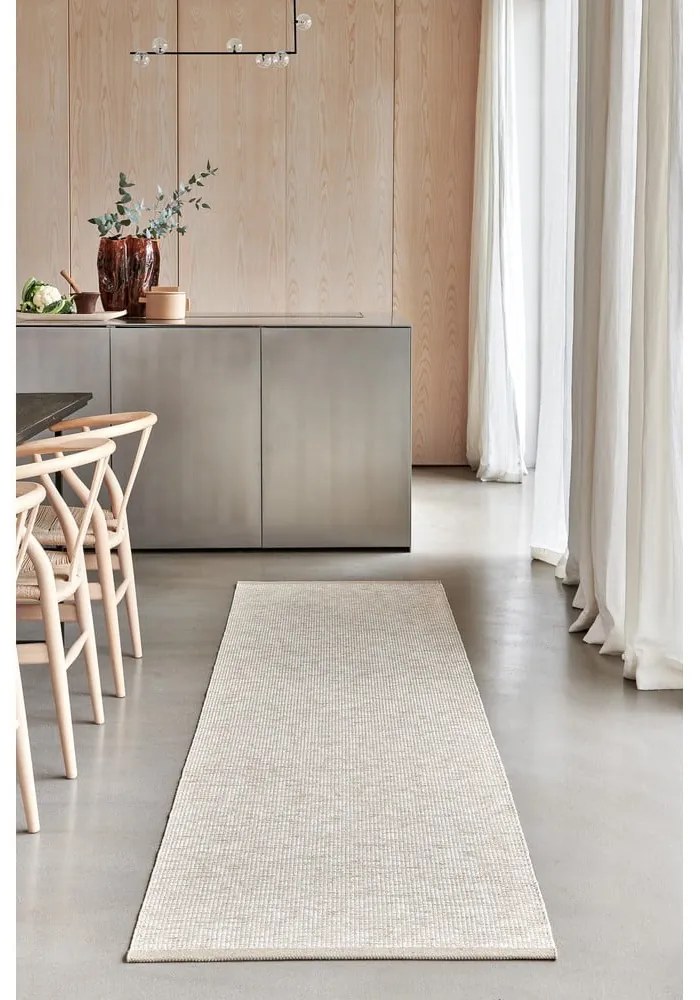 Covor tip traversă pentru interior și exterior bej 70x300 cm Sam Vanilla – Pappelina