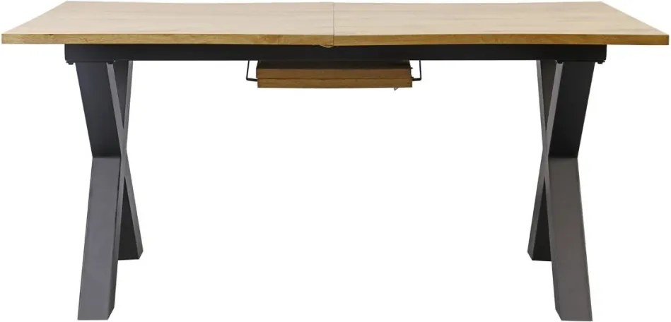 Masa extensibila design industrial Wild 180-220x90cm