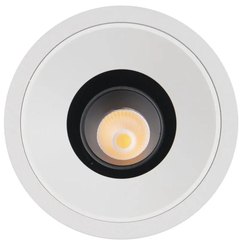 Spot LED incastrabil GALEXO H0106 alb cu inel alb