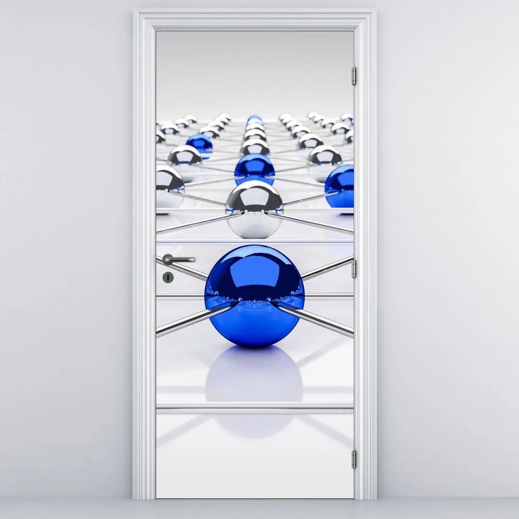 Fototapet pentru ușă - Bile (95x205cm)