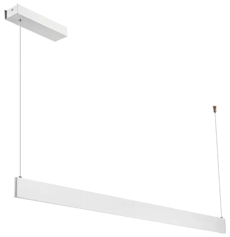 Lustră suspendată pe cablu LINEA LED/36W/230V 3000/4000/5700K CRI 90 alb
