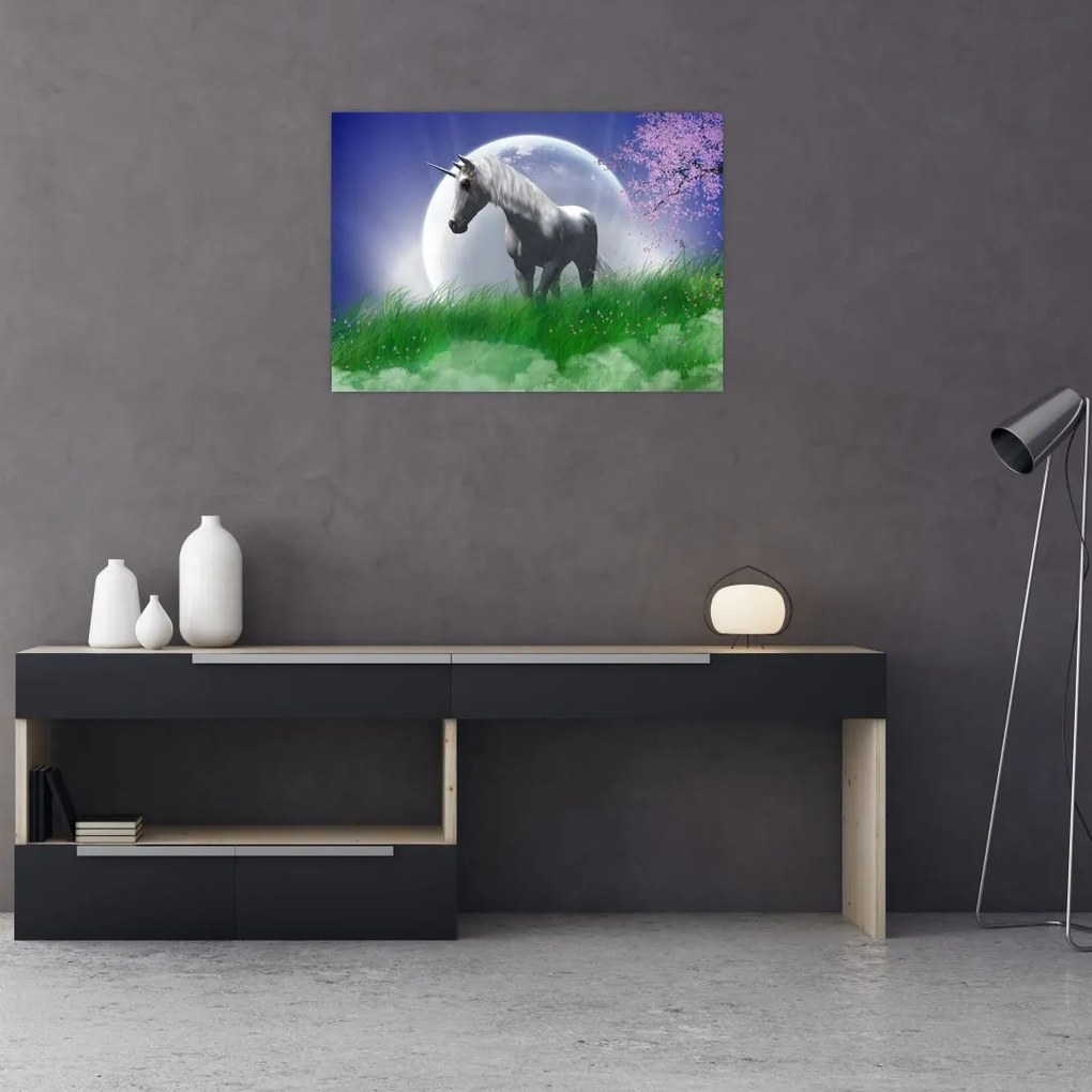 Tablou cu unicorn (70x50 cm)