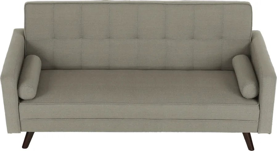 Canapea extensibilă, material gri-maro taupe, OTISA