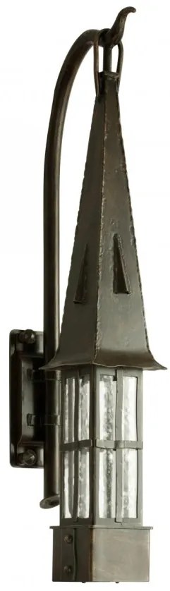 Aplica iluminat exterior din fier forjat design medieval WL 3648