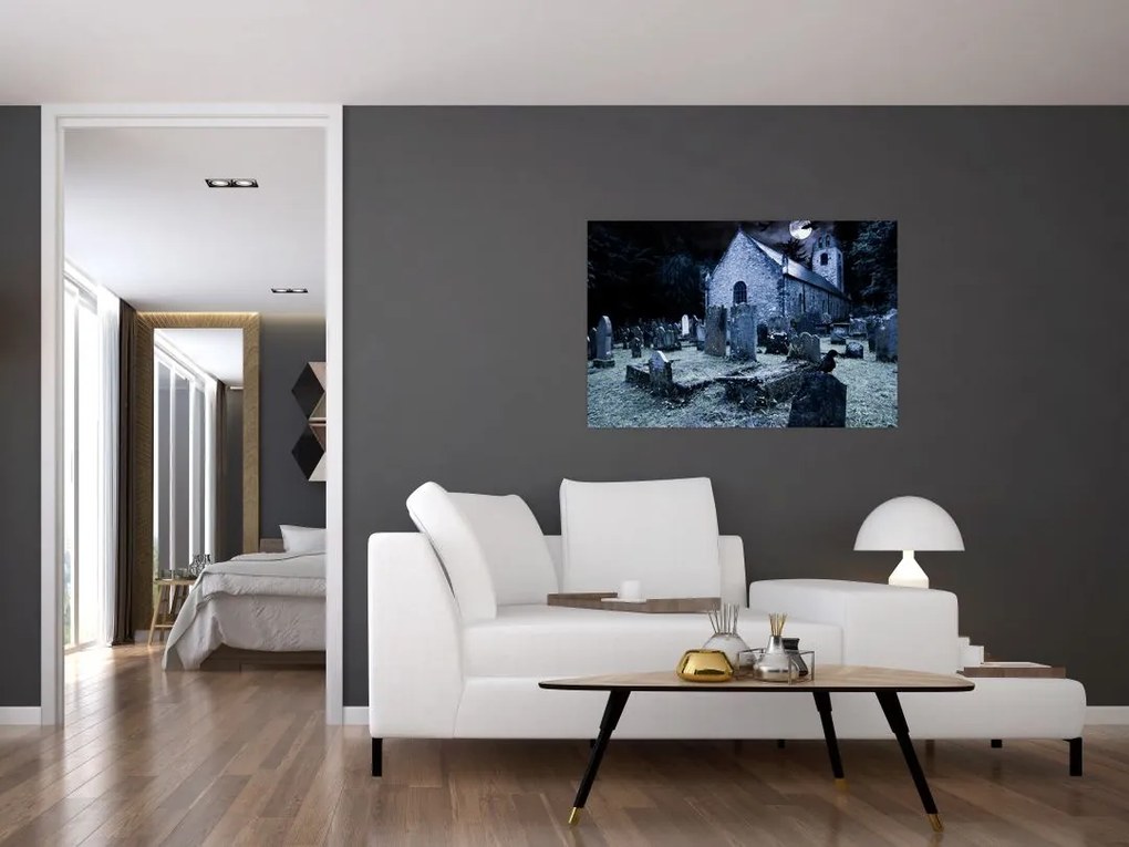 Tablou - Noapte întunecată (90x60 cm)