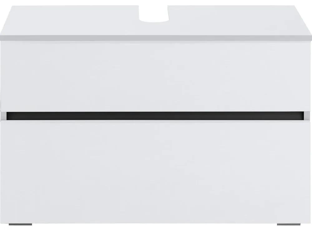 Dulap alb pentru chiuvetă 80x55 cm Wisla - Støraa