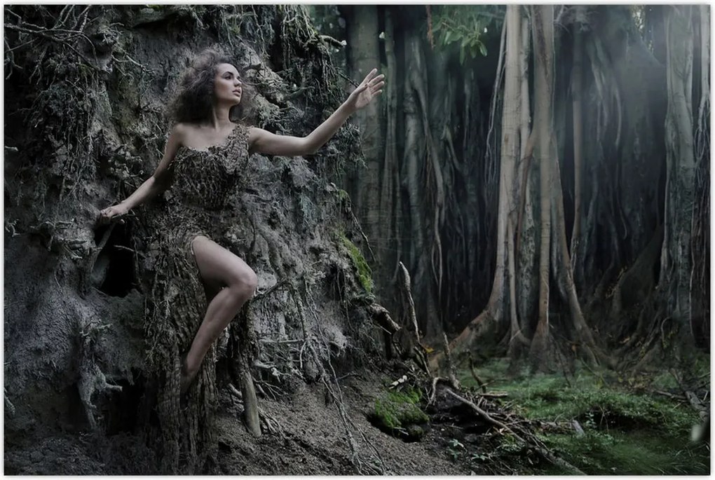 Tablou - Zâna pădurii (90x60 cm)