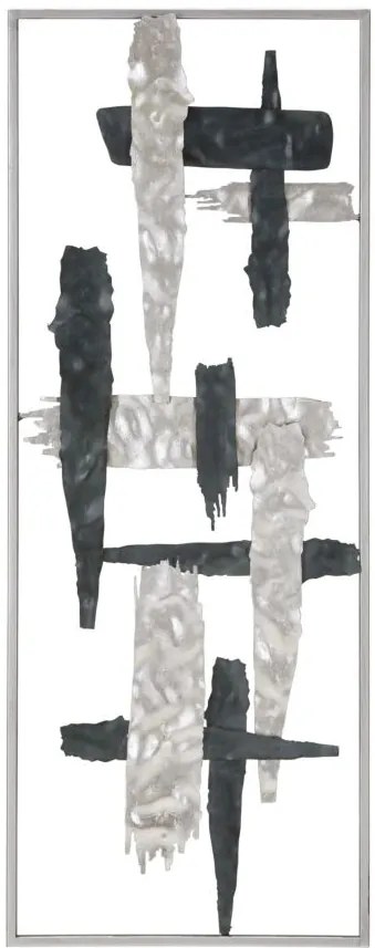 Mauro Ferretti Panou De Perete Fier Art New cm 28,6X2,5X74,3 | Aosom Romania