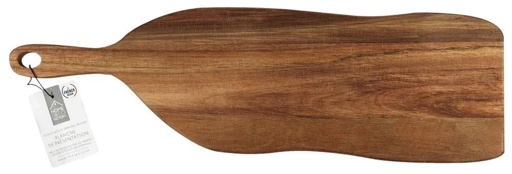 Tocator din lemn de salcam 50x16 cm