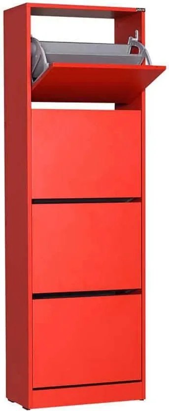 Pantofar Adore Tall, 4 compartimente, 16 perechi, 51 x 157 x 26 cm