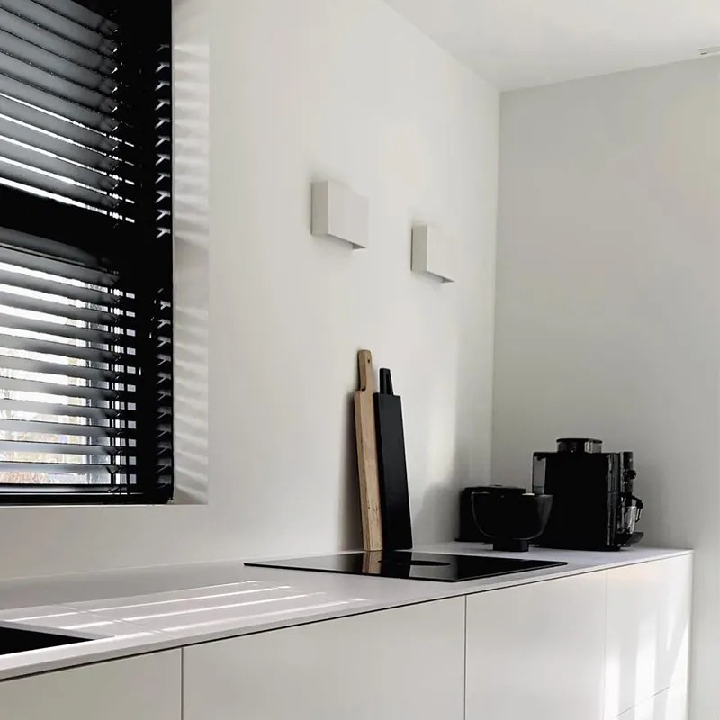 Set de 2 aplice moderne albe - Otan