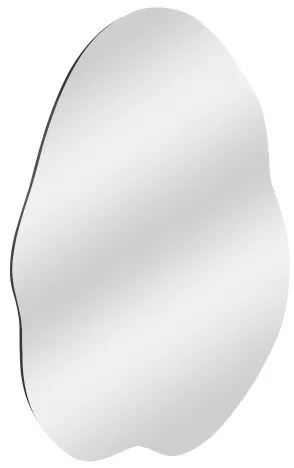 Oglindă de perete OHHO 85x60 cm negru