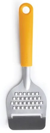 Cutit pentru branza cu razatoare Brabantia Tasty+ 1001191, Lama lustruita cu ultrasunete, Otel inoxidabil, Galben