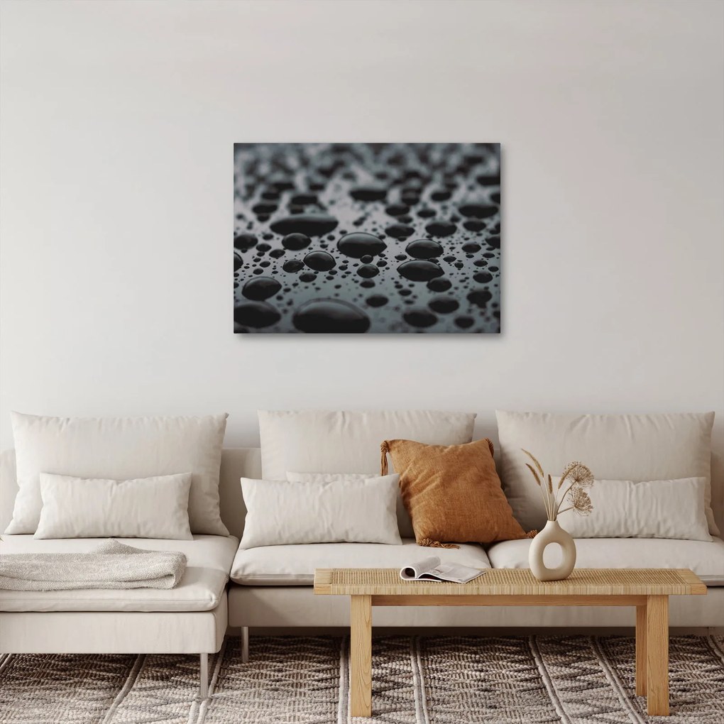 Tablou cu picături de apă (70x50 cm)