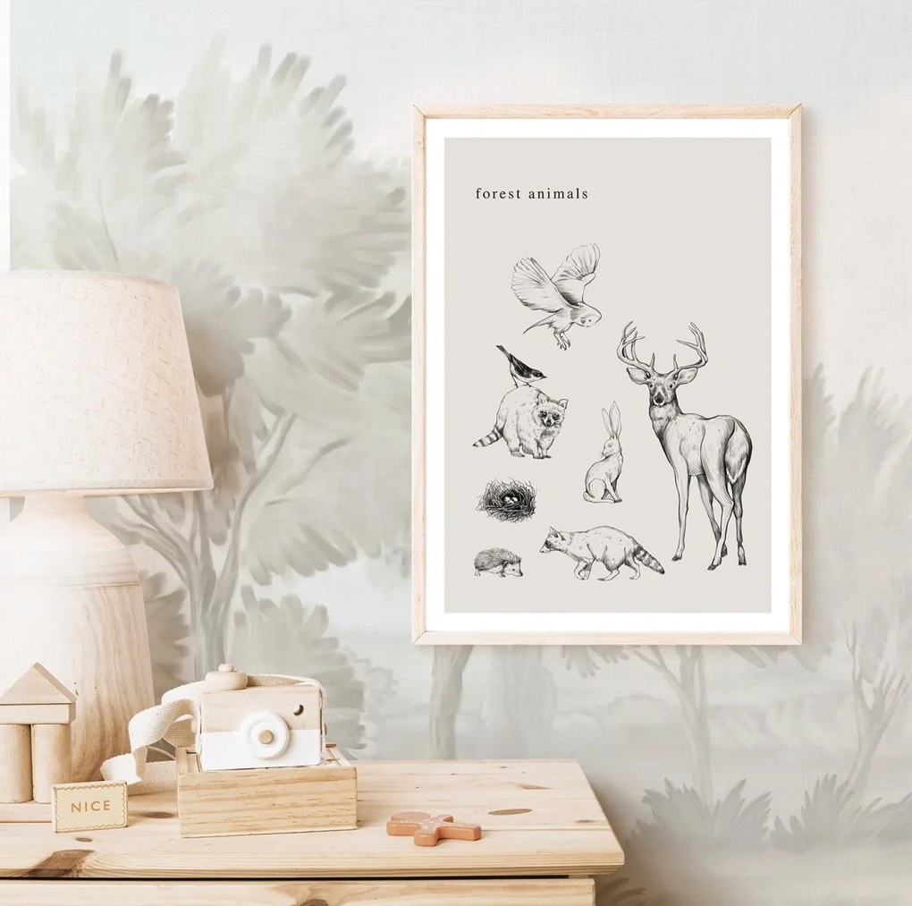 Tablou Forest Animals