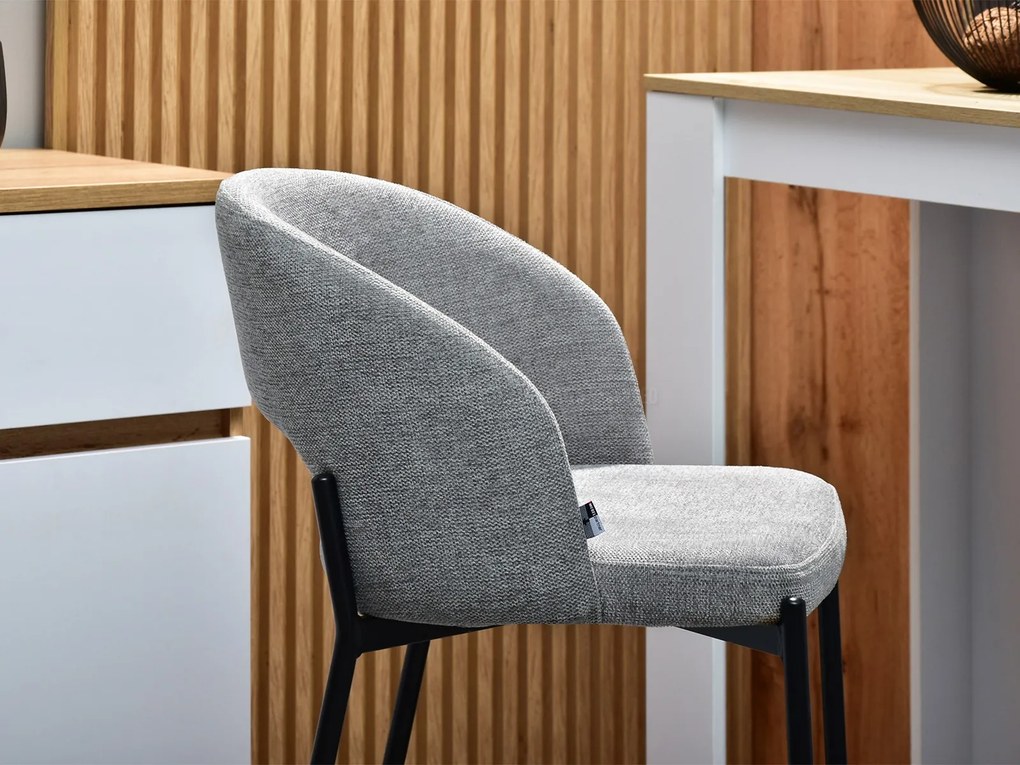 Scaun Gustav (gri + negru). 1110696