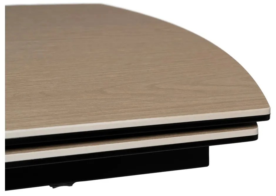 Masă de dining extensibilă cu blat suplimentar 90x180 cm Rocía – Ixia