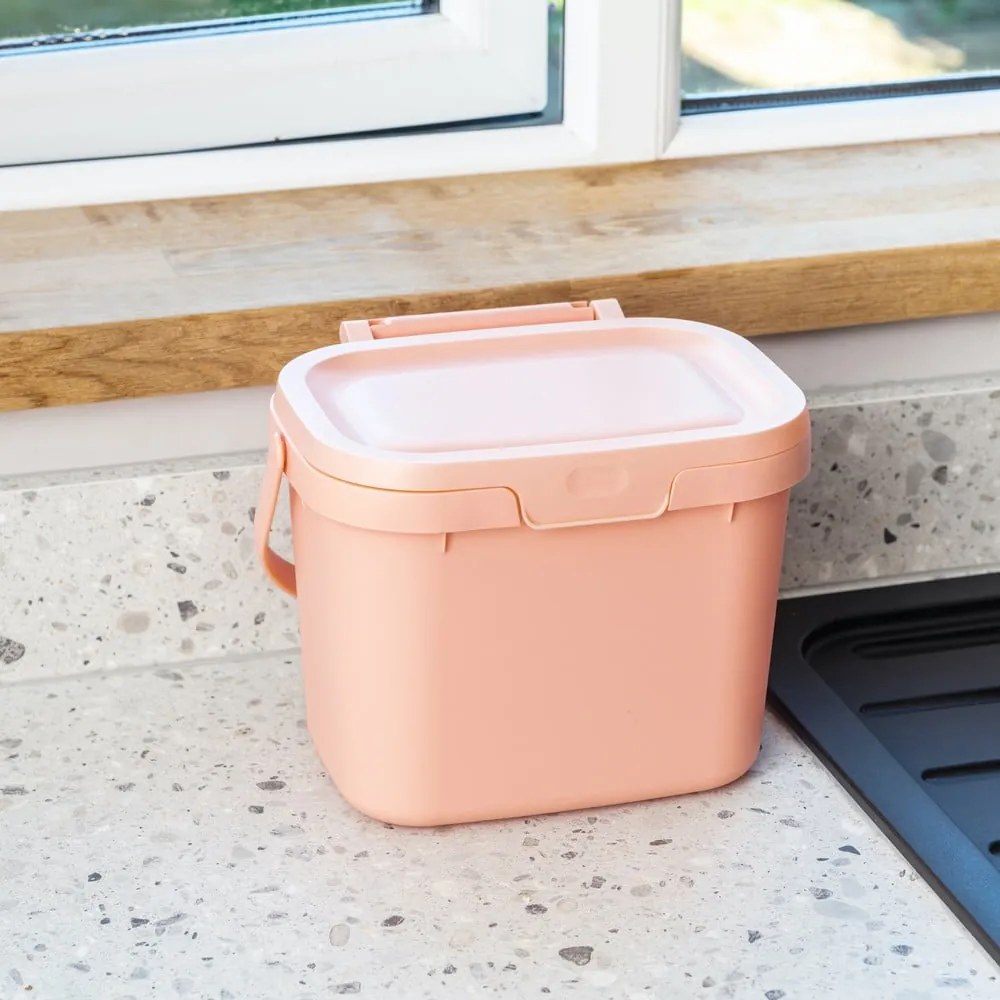 Cutie de depozitare Addis Caddy, 4,5 l, roz