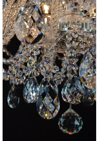 Lustră de cristal pe lanț Wranovsky JWZ124122101 IMPERIAL 12xE14/40W/230V