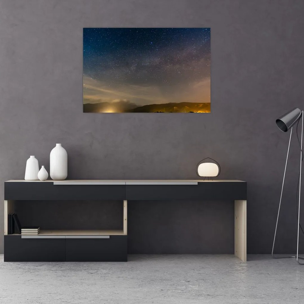 Tablou cu cerul nocturn (90x60 cm)