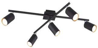 Plafoniera/Spot modern 5 becuri GU10 MARLEY 612400532 Trio