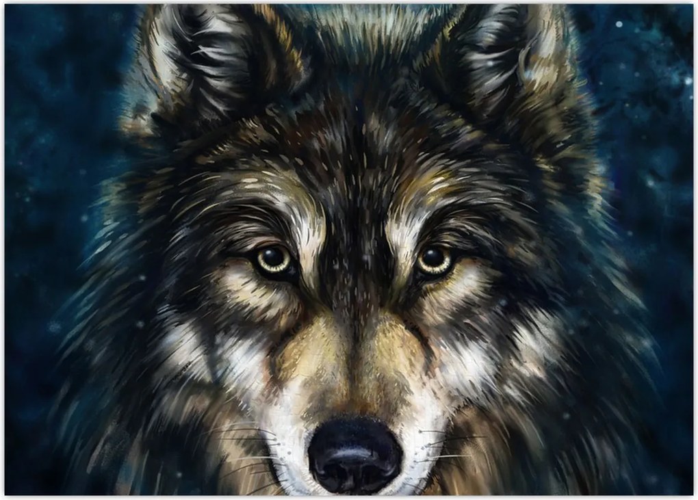 Tablou - Wolf (70x50 cm)