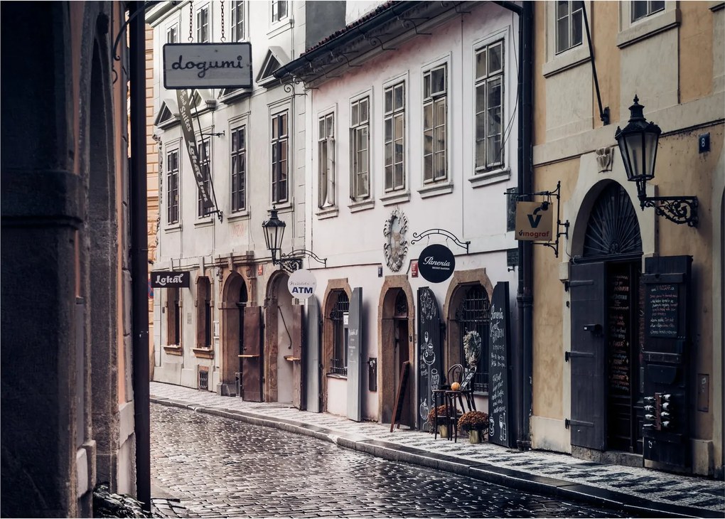 Tablou - Strada din Praga (70x50 cm)