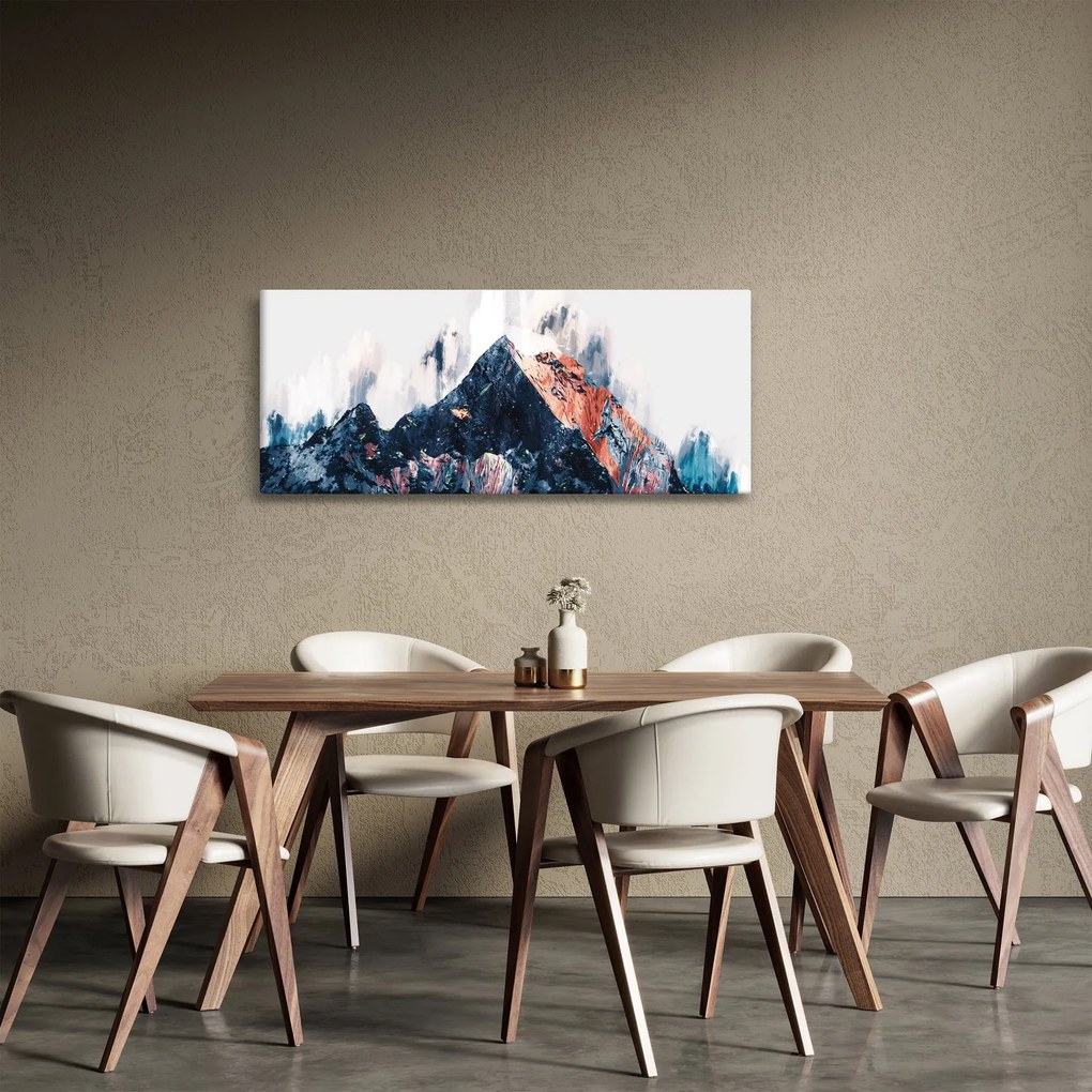 Tablou - Pădure, abstrecție (120x50 cm)