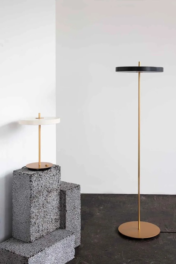 Lampadar LED design scandinav Asteria floor - black 2340 VTC