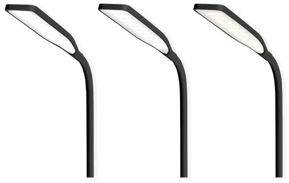 Lampă dimabilă cu funcție de încărcare fără fir Nedis LTLGQ4M2BK Qi LED/5,5W/230V 2700-6500K