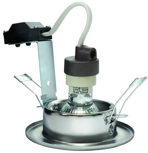 Philips 59902/11/PN - SET 3x Lampă încastrată baie ROOTS 1xGU10/35W