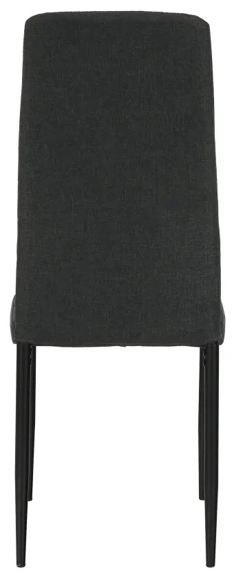 Scaun de sufragerie Collort nova (gri închis + negru). 744536
