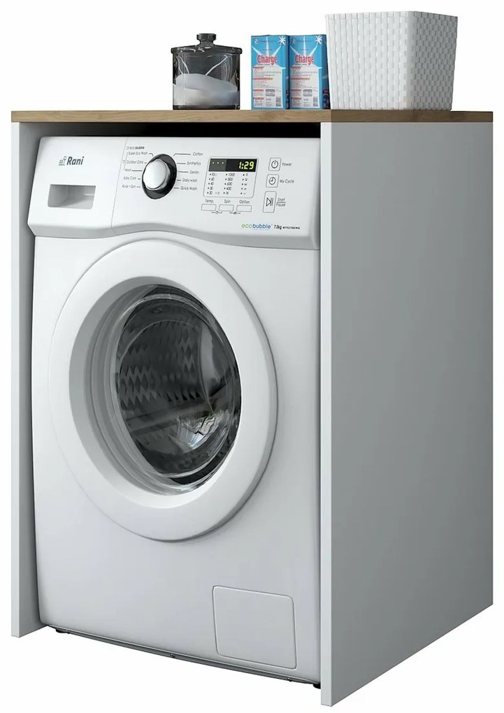 Dulap deasupra mașinii de spălat Duma White andWalnut