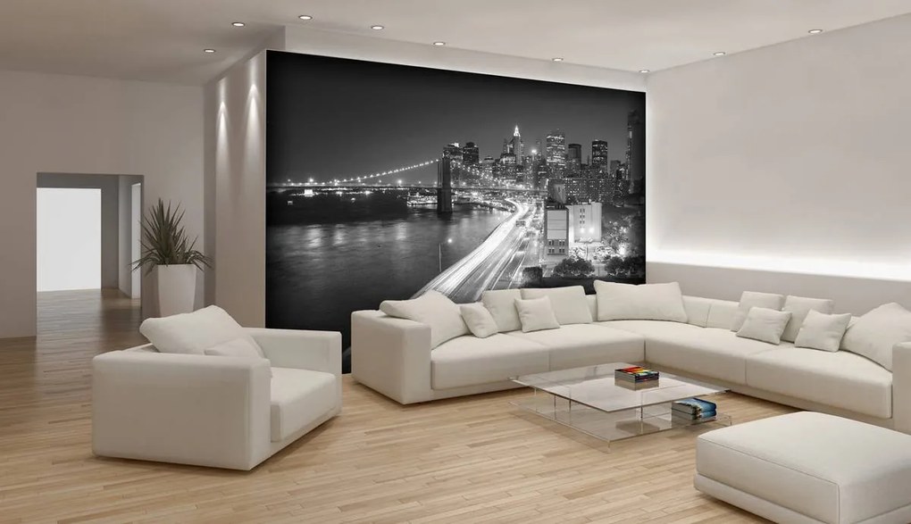 Fototapet - New York Brooklyn Bridge City (152,5x104 cm)