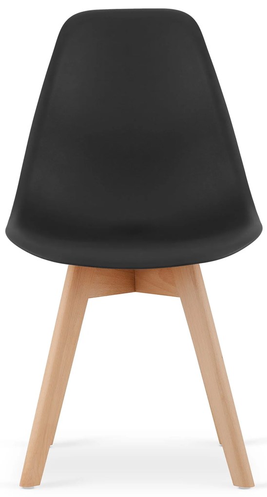 Set de 4 scaune de dining KITO negre