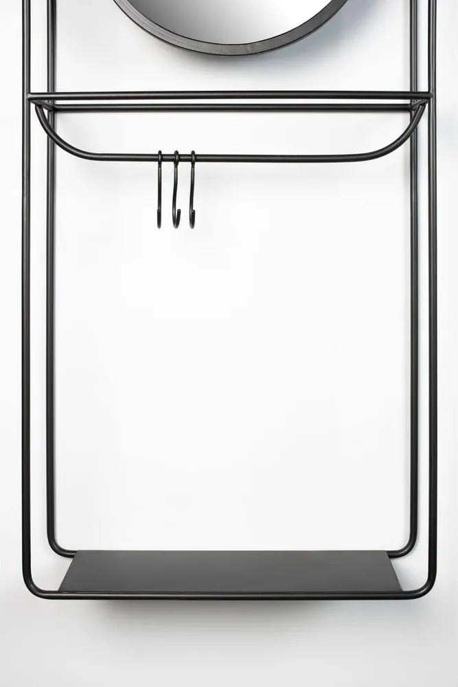 Set pentru hol negru din oțel Duco – White Label