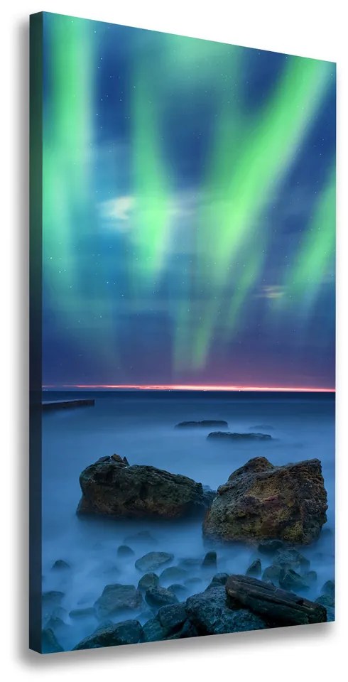 Imprimare tablou canvas Aurora boreala