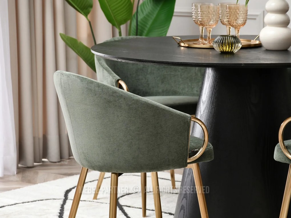 Scaun Carma K (verde + auriu). Promo -24%. 1111005