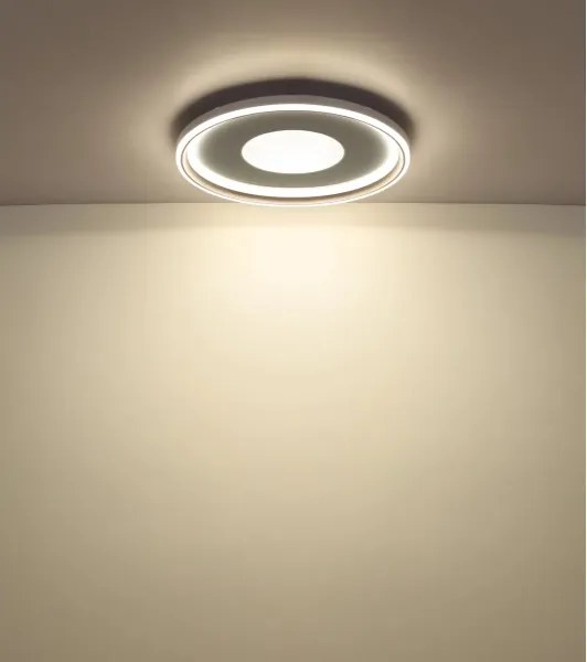 Globo 48558-60 - Plafonieră LED dimabilă EILA LED/60W/230V Ø 59 cm albă+telecomandă