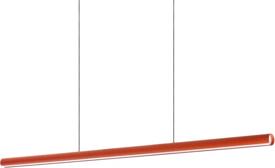 Lustra LED suspendata liniara DORICA SP1 D45 ARANCIONE