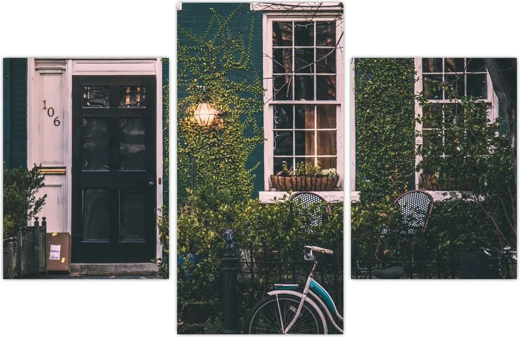 Tablou - Acasă de la plimbare (90x60 cm)