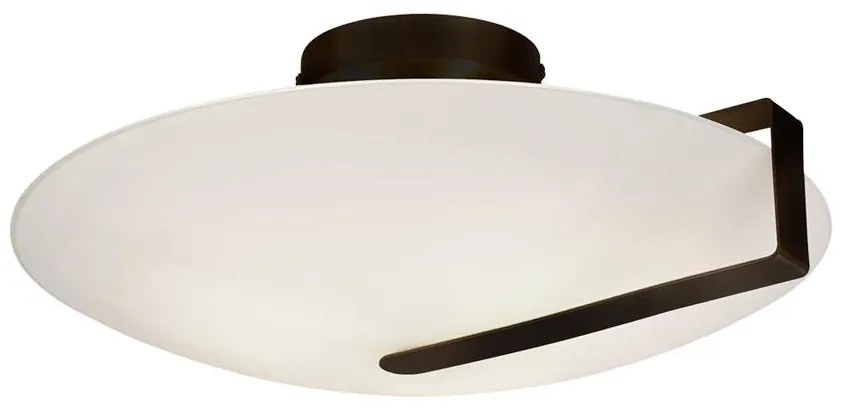 Plafoniera, Lustra aplicata moderna Sundial negru