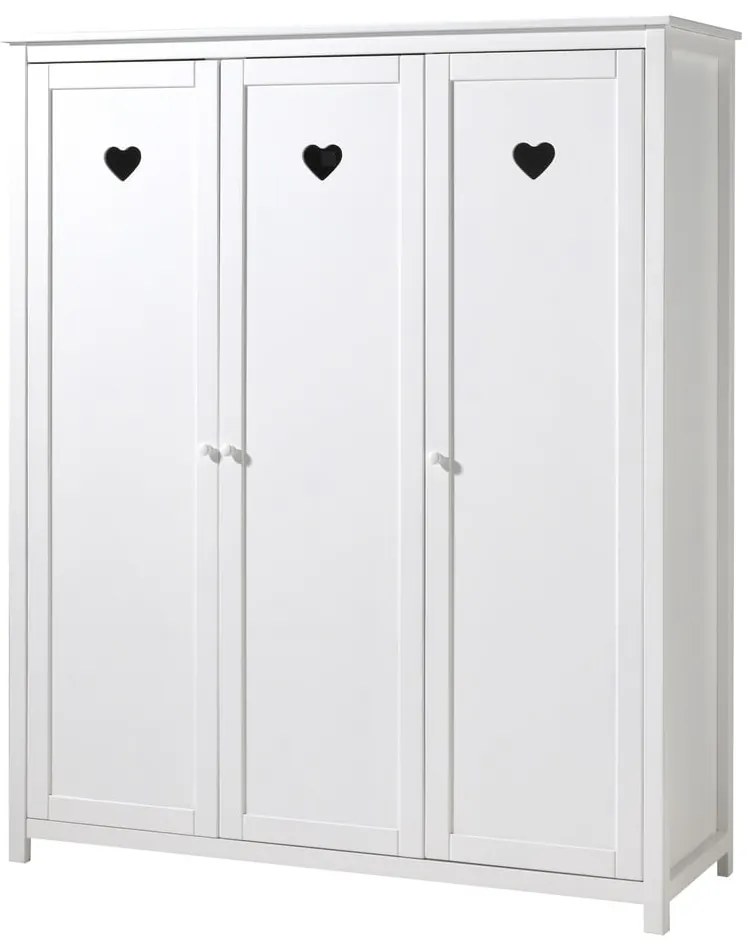 Șifonier de copii alb 159x191x57 cm Amori – Vipack