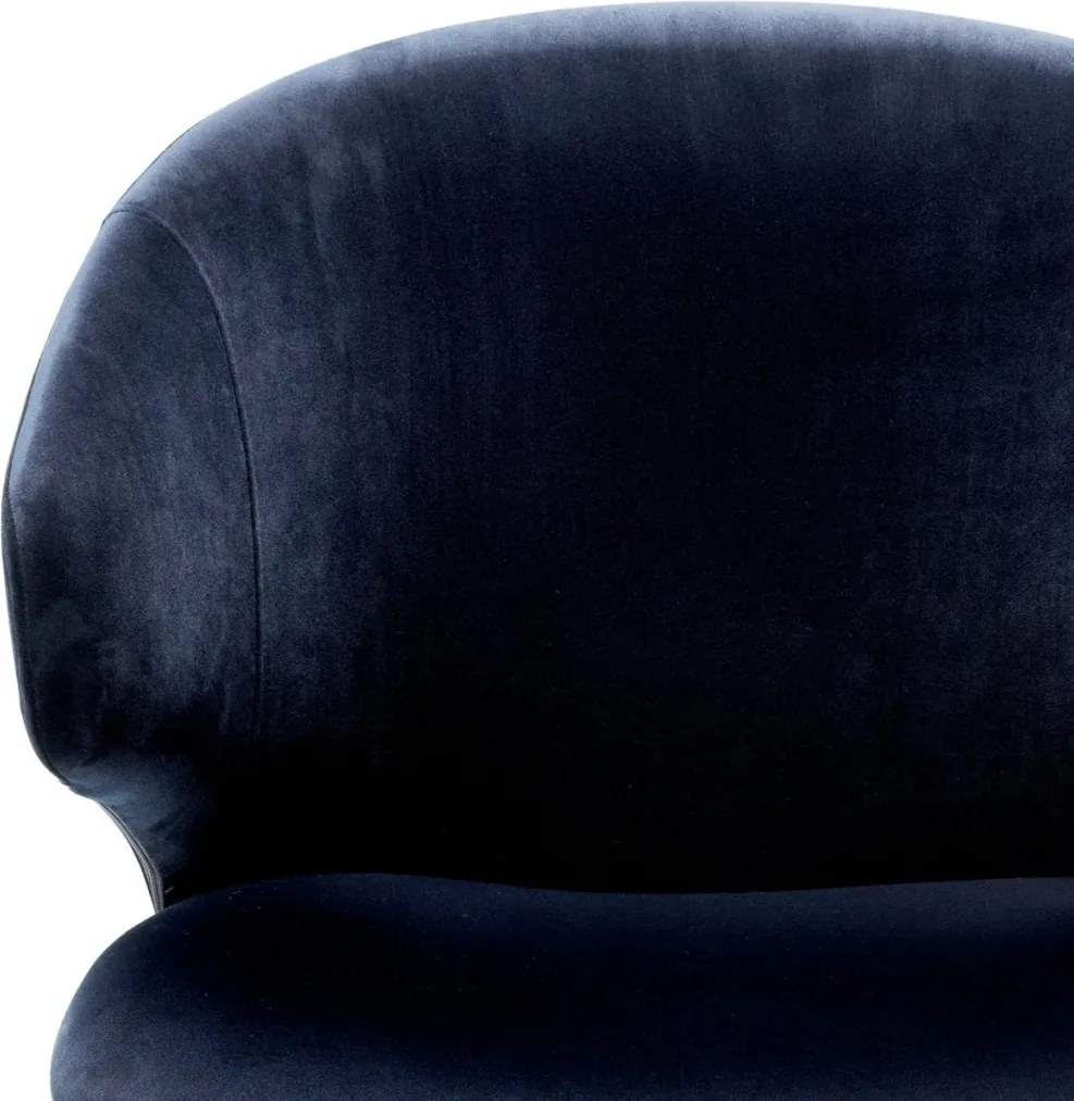 Scaun design elegant LUX Volante albastru 112778 HZ