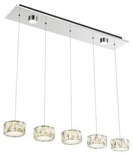 Lustră LED pe cablu Globo 49350-52H AMUR LED/52W/230V 4000K